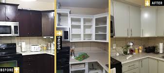 We make careful measurements of your kitchen and gather. Toronto Kitchen Cabinets Spray Painting Gallery Royal Home Painters Toronto Richmond Hill Markham