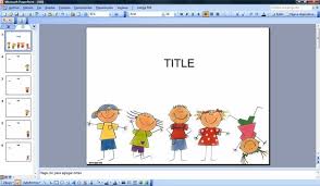 Free Download Happy Kids Powerpoint Template 610x356 For