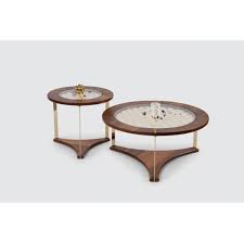 Set Round Coffee Table Side Table