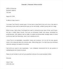 Employment Letter Of Recommendation Template Sample Employment