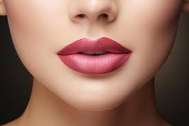 lips after receiving filler injections