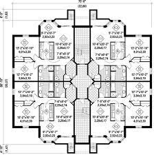4 Story Building Compact Layout W 2