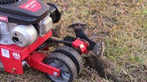 convert your lawn edger into a trencher
