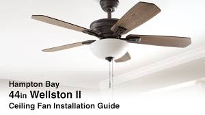 wellston ii ceiling fan by hton bay