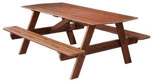 Cedar 6 Picnic Table From
