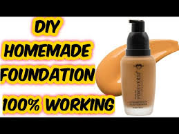 diy homemade foundation natural