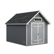 8 ft x 12 ft wood storage shed