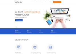 Digital Marketing Courses Website Template Ease Template