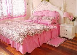 pink cheetah print bedding sets