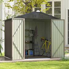 outdoor storage shed metal shed