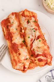 easy en manicotti er with a