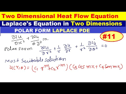11 Polar Form Of Laplace Pde Equation