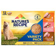 wet dog food variety pack natural