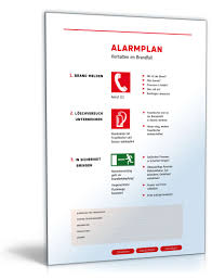 Pdf bearbeiten & erstellen kostenlos. Piktogramm Alarmplan Muster Zum Download