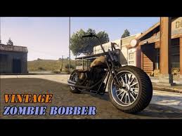 The first time it can be seen in the fourth part of gta and with the release update bikers became available and in grand theft auto online. Zombie Bobber Customization Showcase Gta 5 Online Video Dailymotion