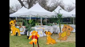 lion king themed baby shower you