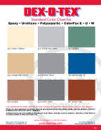 Color Charts Waterproofing Experts