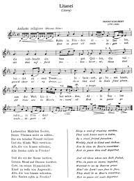 Mp3 • • annotate this sheet music. Schubert Godowsky Litanei Litany