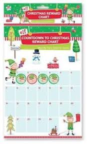 Details About New Elf Design Kids Countdown To Christmas Xmas Reward Chart And Stickers