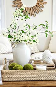 how to decorate a coffee table like a