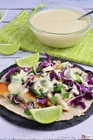 fish taco sauce fresh and delicious