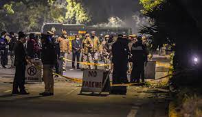 At the time the blast happened, the beating the retreat ceremony was in progress miles away, at rajpath, with president ram nath kovind, prime minister narendra modi and home minister. Bomb Blast Near Israeli Embassy A Mischievous Attempt Or An Act Of Terror The Week