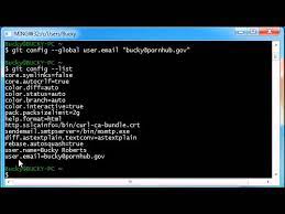 git tutorial 2 config our username
