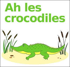 317 (comptine et saut à la corde. Chanson Ah Les Crocodiles Paroles Illustrees De La Chanson Ah Les Crocodiles