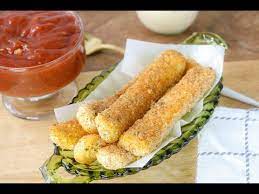 Easy Air Fryer Mozzarella Sticks Video Savory Thoughts gambar png