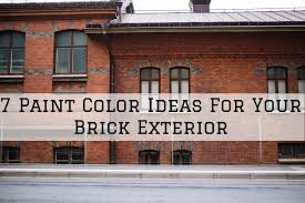 7 Paint Color Ideas For Your Brick