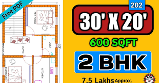House Plan 30 X 20 Floor Plan