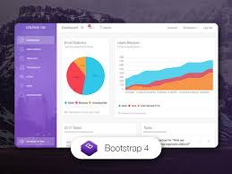 free bootstrap 4 admin template