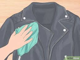 how to clean your faux leather jacket