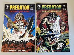 Predator The Bloody Sands of Time #1 & 2 Dark Horse Complete Comic Set VF+  1992 | eBay