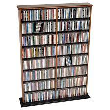 double cd dvd wall a storage rack