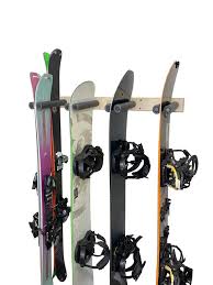Vertical Snowboard Ski Wall Rack