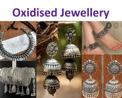 oxidised jewellery designs in