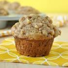 apple and banana nut muffins