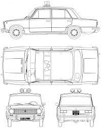 So i got this idea to buy/print/frame the blueprints for each of the cars that my boyfriend has had since we've been together for his birthday present, but i can't find most of them. Vaz 2101 Police Car Blueprint Download Free Blueprint For 3d Modeling