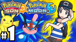 Pokemon Sun and Moon Demo PART 1 - Nintendo 3DS Gameplay - Ash-Greninja,  Pikachu Z-Move, Team Skull - YouTube