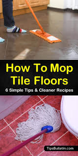 6 simple ways to mop tile floors