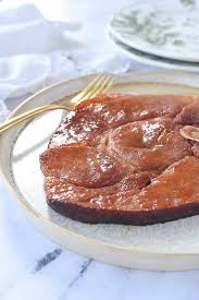 glazed ham steak recipe by leigh anne