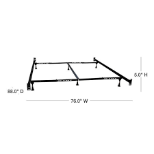 hollywood bed frame queen headboard and