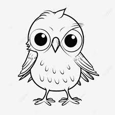 cute baby owl coloring pages for kids