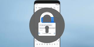 lock symbol on android text messages