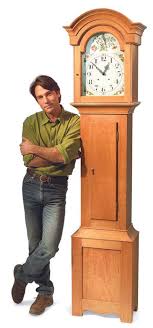 country style grandfather clock