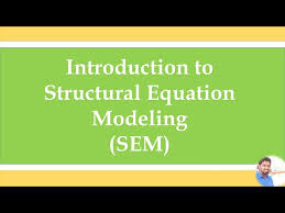 Structural Equation Modeling Amos