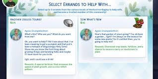 the sims 4 cote living guide to errands