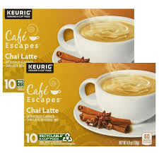 café escapes chai latte k cups 12 ct