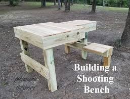 29 diy shooting bench projects how to